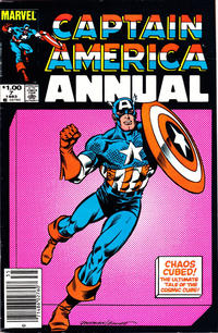 Cover Thumbnail for Captain America Annual (Marvel, 1971 series) #7 [Newsstand]