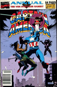 Cover Thumbnail for Captain America Annual (Marvel, 1971 series) #10 [Newsstand]