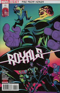 Cover Thumbnail for Royals (Marvel, 2017 series) #11