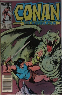 Cover for Conan the Barbarian (Marvel, 1970 series) #166 [Canadian]
