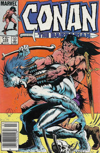 Cover for Conan the Barbarian (Marvel, 1970 series) #168 [Canadian]