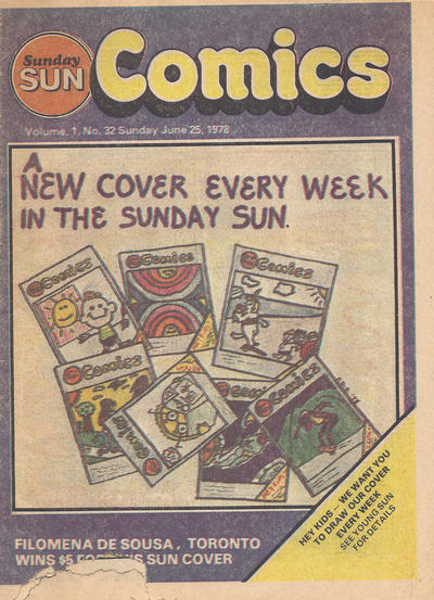 Cover for Sunday Sun Comics (Toronto Sun, 1977 series) #v1#32