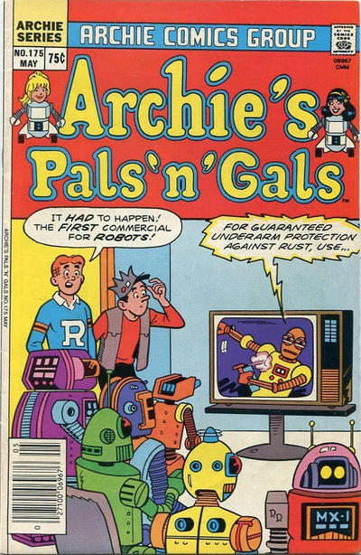 Cover for Archie's Pals 'n' Gals (Archie, 1952 series) #175 [Canadian]
