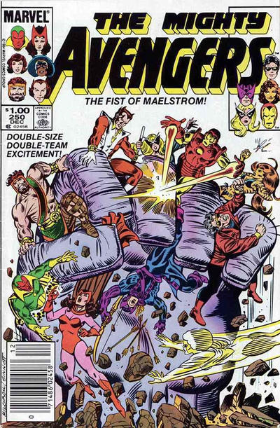 Cover for The Avengers (Marvel, 1963 series) #250 [Newsstand]