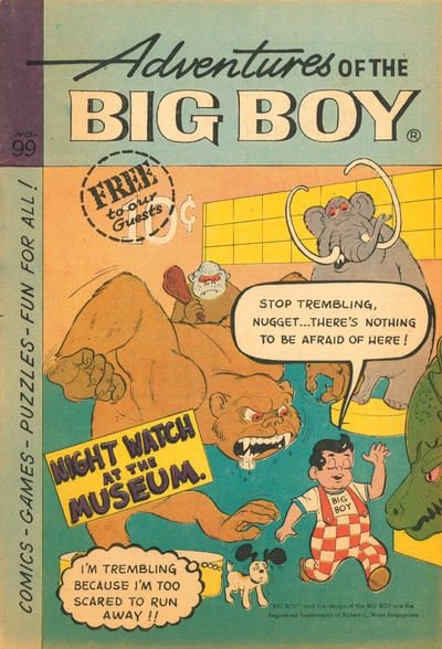 Cover for Adventures of the Big Boy (Webs Adventure Corporation, 1957 series) #99 [West]