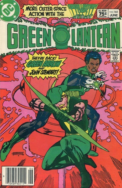 Cover for Green Lantern (DC, 1960 series) #165 [Canadian]