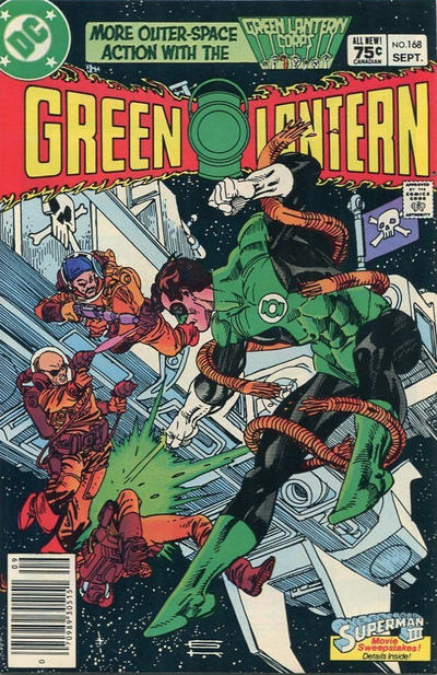 Cover for Green Lantern (DC, 1960 series) #168 [Canadian]
