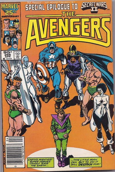 Cover for The Avengers (Marvel, 1963 series) #266 [Canadian]