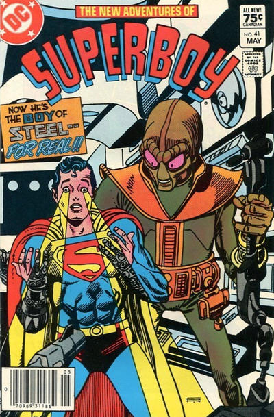 Cover for The New Adventures of Superboy (DC, 1980 series) #41 [Canadian]