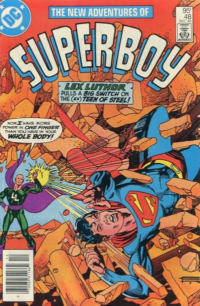 Cover for The New Adventures of Superboy (DC, 1980 series) #48 [Canadian]