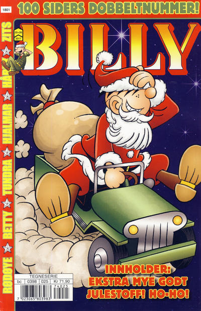 Cover for Billy (Hjemmet / Egmont, 1998 series) #25-26/2017