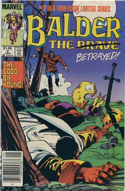 Cover for Balder the Brave (Marvel, 1985 series) #2 [Canadian]