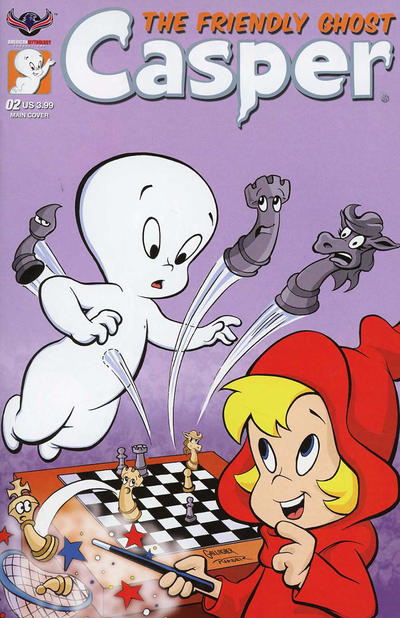 Cover for Casper the Friendly Ghost (American Mythology Productions, 2017 series) #2