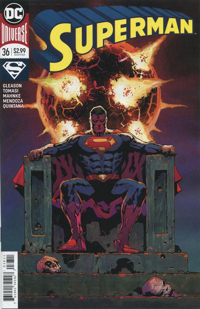 Cover for Superman (DC, 2016 series) #36