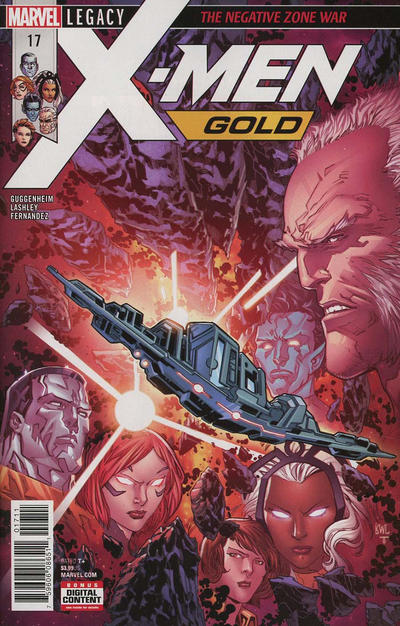 Cover for X-Men: Gold (Marvel, 2017 series) #17