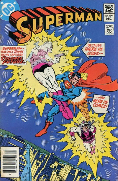 Cover for Superman (DC, 1939 series) #378 [Canadian]