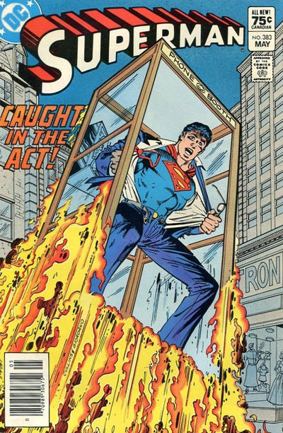 Cover for Superman (DC, 1939 series) #383 [Canadian]