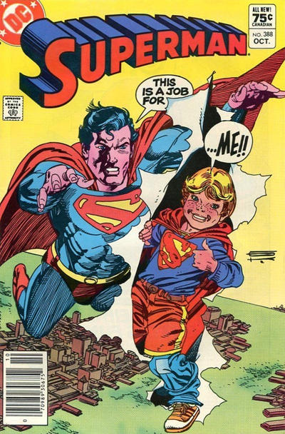 Cover for Superman (DC, 1939 series) #388 [Canadian]