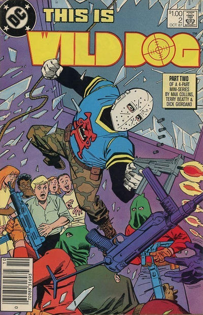 Cover for Wild Dog (DC, 1987 series) #2 [Canadian]