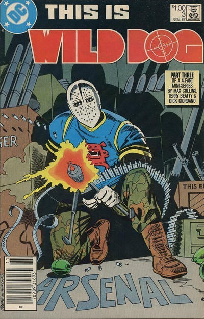 Cover for Wild Dog (DC, 1987 series) #3 [Canadian]