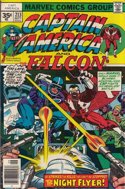 Cover for Captain America (Marvel, 1968 series) #213 [35¢]