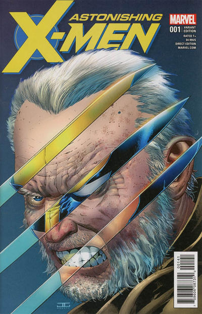 Cover for Astonishing X-Men (Marvel, 2017 series) #1 [John Cassaday]