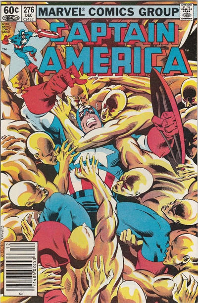 Cover for Captain America (Marvel, 1968 series) #276 [Newsstand]