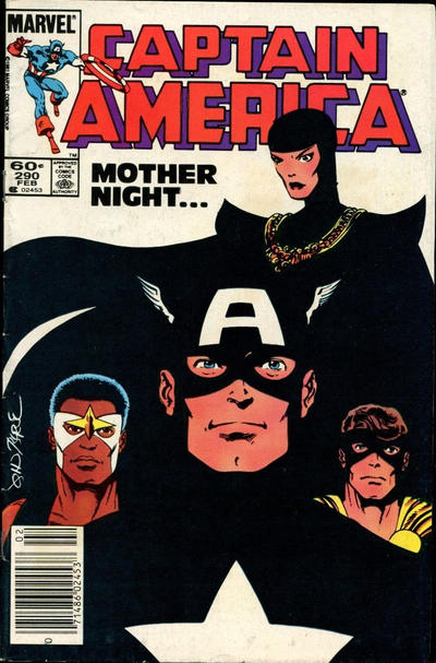 Cover for Captain America (Marvel, 1968 series) #290 [Newsstand]