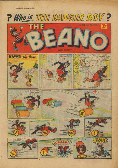 Cover for The Beano (D.C. Thomson, 1950 series) #912