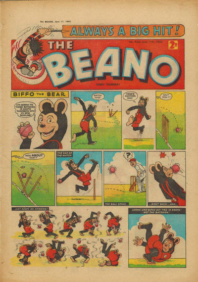 Cover for The Beano (D.C. Thomson, 1950 series) #934