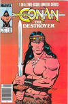 Cover for Conan the Destroyer (Marvel, 1985 series) #1 [Newsstand]