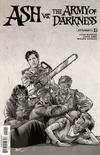 Cover Thumbnail for Ash vs. the Army of Darkness (2017 series) #2 [Incentive Black and White Brent Schoonover Cover]