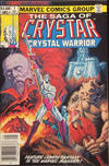 Cover for The Saga of Crystar, Crystal Warrior (Marvel, 1983 series) #1 [Newsstand]