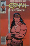 Cover for Conan the Destroyer (Marvel, 1985 series) #1 [Canadian]