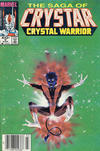Cover for The Saga of Crystar, Crystal Warrior (Marvel, 1983 series) #6 [Newsstand]
