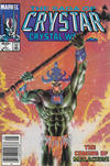 Cover for The Saga of Crystar, Crystal Warrior (Marvel, 1983 series) #7 [Newsstand]