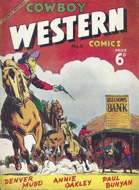 Cover Thumbnail for Cowboy Western Comics (L. Miller & Son, 1956 series) #3