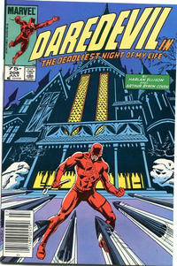 Cover for Daredevil (Marvel, 1964 series) #208 [Canadian]