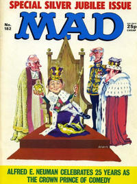 Cover Thumbnail for Mad (Thorpe & Porter, 1959 series) #182