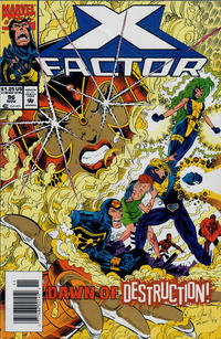 Cover Thumbnail for X-Factor (Marvel, 1986 series) #96 [Newsstand]