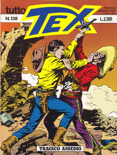 Cover for TuttoTex (Sergio Bonelli Editore, 1985 series) #138