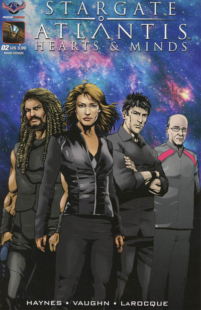 Cover for Stargate Atlantis Hearts And Minds (American Mythology Productions, 2017 series) #2 [Cover A Greg LaRocque]