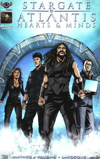 Cover for Stargate Atlantis Hearts And Minds (American Mythology Productions, 2017 series) #1 [Cover A Greg LaRocque]