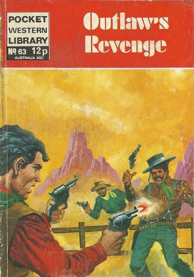 Cover for Pocket Western Library (Thorpe & Porter, 1971 series) #63