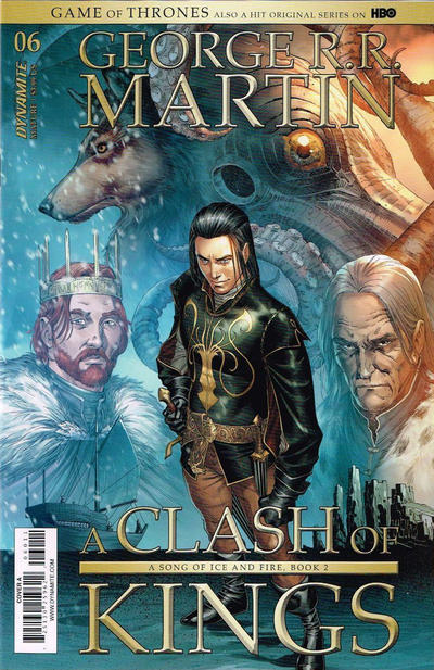 Cover for George R.R. Martin's A Clash of Kings (Dynamite Entertainment, 2017 series) #6