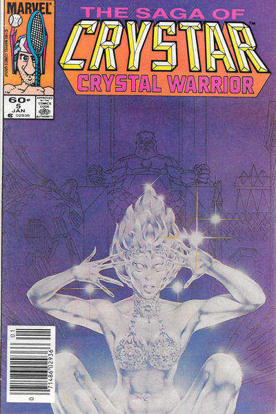 Cover for The Saga of Crystar, Crystal Warrior (Marvel, 1983 series) #5 [Newsstand]