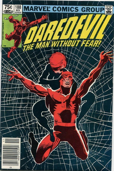 Cover for Daredevil (Marvel, 1964 series) #188 [Canadian]