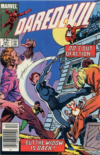 Cover for Daredevil (Marvel, 1964 series) #201 [Canadian]