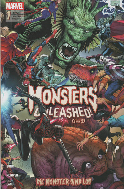 Cover for Monsters unleashed (Panini Deutschland, 2017 series) #1