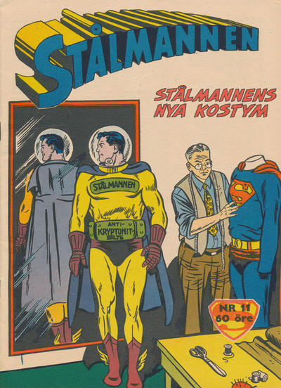 Cover for Stålmannen (Centerförlaget, 1949 series) #11/1958